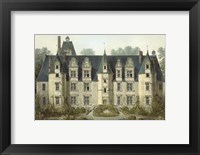 Framed Petite French Chateaux III
