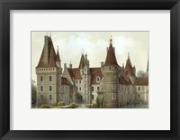 Petite French Chateaux IV Framed Print