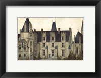 Petite French Chateaux VIII Framed Print