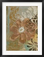 Floral Abstraction I Framed Print