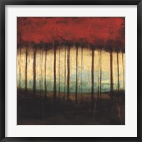 Framed Autumnal Abstract I
