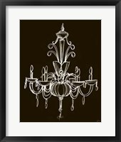 Framed Elegant Chandelier II