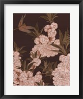 Asian Brocade III Framed Print