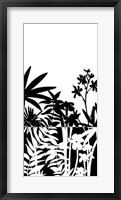 Framed Tropical Silhouette I