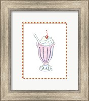 Framed 'Ice Cream Parlor II' border=