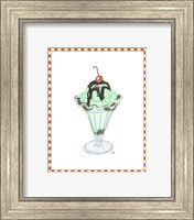 Framed 'Ice Cream Parlor III' border=