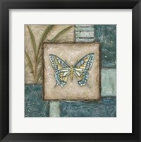 Large Butterfly Montage I Framed Print