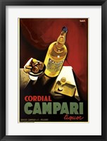 Framed Cordial Campari