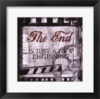 End Framed Print