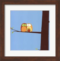 Framed Tree-top Owls IV