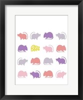 Framed Animal Sudoku in Pink V