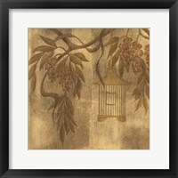 Framed Wisteria Vines II