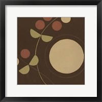 Autumn Orbit I Framed Print