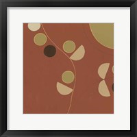 Autumn Orbit V Framed Print