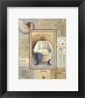 Tranquil Bath II Framed Print