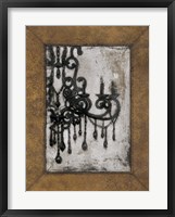 Framed Antique Chandelier I