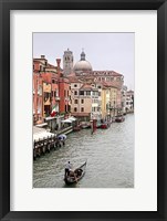 Framed Gondola Ride. Grand Canal