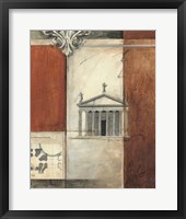 Architectural Measure I Framed Print