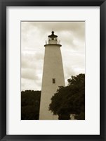 Framed Ocracoke Island Lighthouse