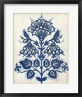 Eastern Indigo I Framed Print