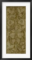 Vineyard Tapestry II Framed Print