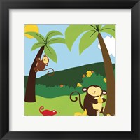 Jungle Jamboree II Framed Print
