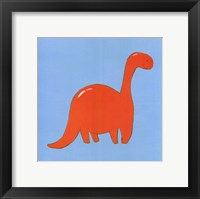 Brontosaurus Framed Print