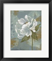 Peony Tile II Framed Print