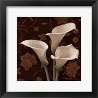 Flores Elegante I Framed Print