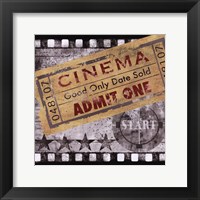 Cinema Framed Print