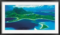 Framed Bora-Bora