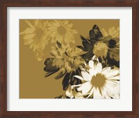 Framed Golden Bloom II