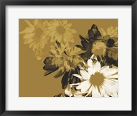 Framed Golden Bloom II