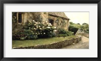 Framed English Cottage I