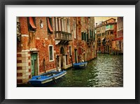 Venetian Canals III Framed Print