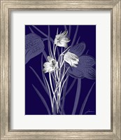 Framed 'Jewel Stems IV' border=