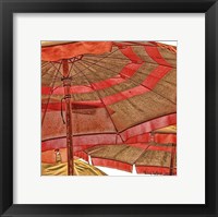 Framed Umbrellas Italia I