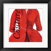 Fashion Couture Framed Print