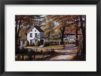 Rustling Leaves Framed Print