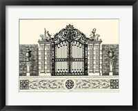 Framed Grand Garden Gate II