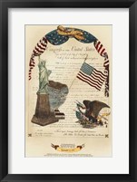 Framed Let Freedom Ring I