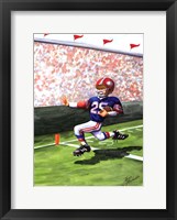 Framed Touchdown