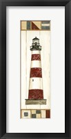 Framed Americana Lighthouse I