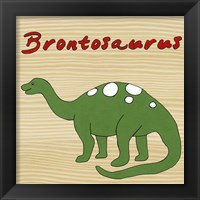 Framed 'Brontosaurus' border=