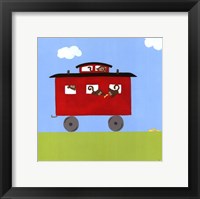 Framed Circus Train IV