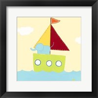 Framed Sailboat Adventure IV