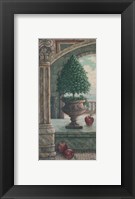 Apple and Topiary Framed Print