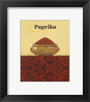 Framed Exotic Spices - Paprika