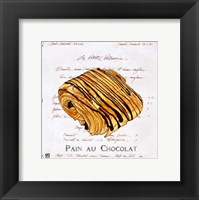 Framed Pain au Chocolat