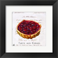 Framed Tarte aux Cerises